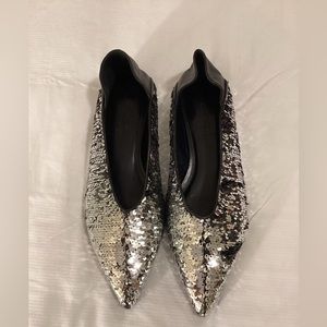 LE MONDE BERYL sequin flats